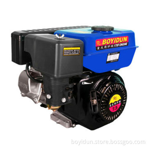 Gasoline Motor Engine, Recoil Start, 15hp, 420cc Displacement